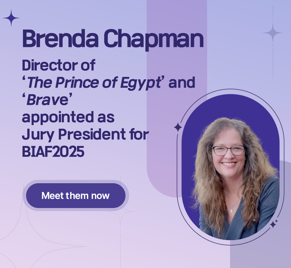 Brenda Chapman, Director of 'The Prince of Egypt' and 'Brave' appointed as Jury President for BIAF2025. Meet them now