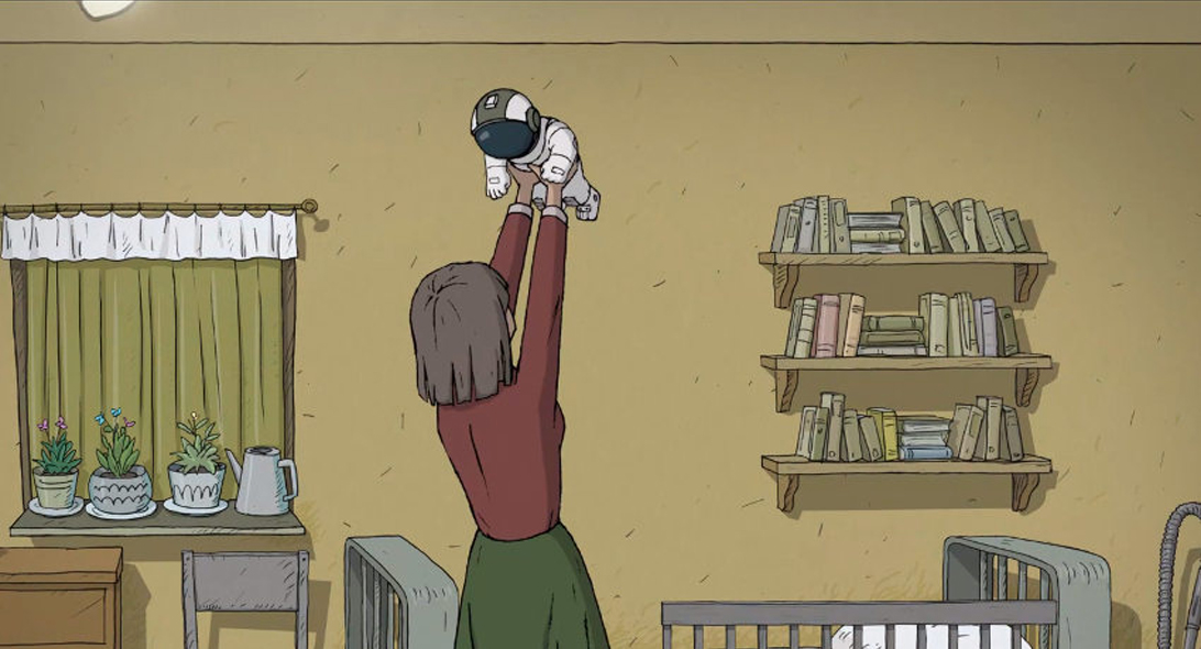Still image from April and the Extraordinary World
